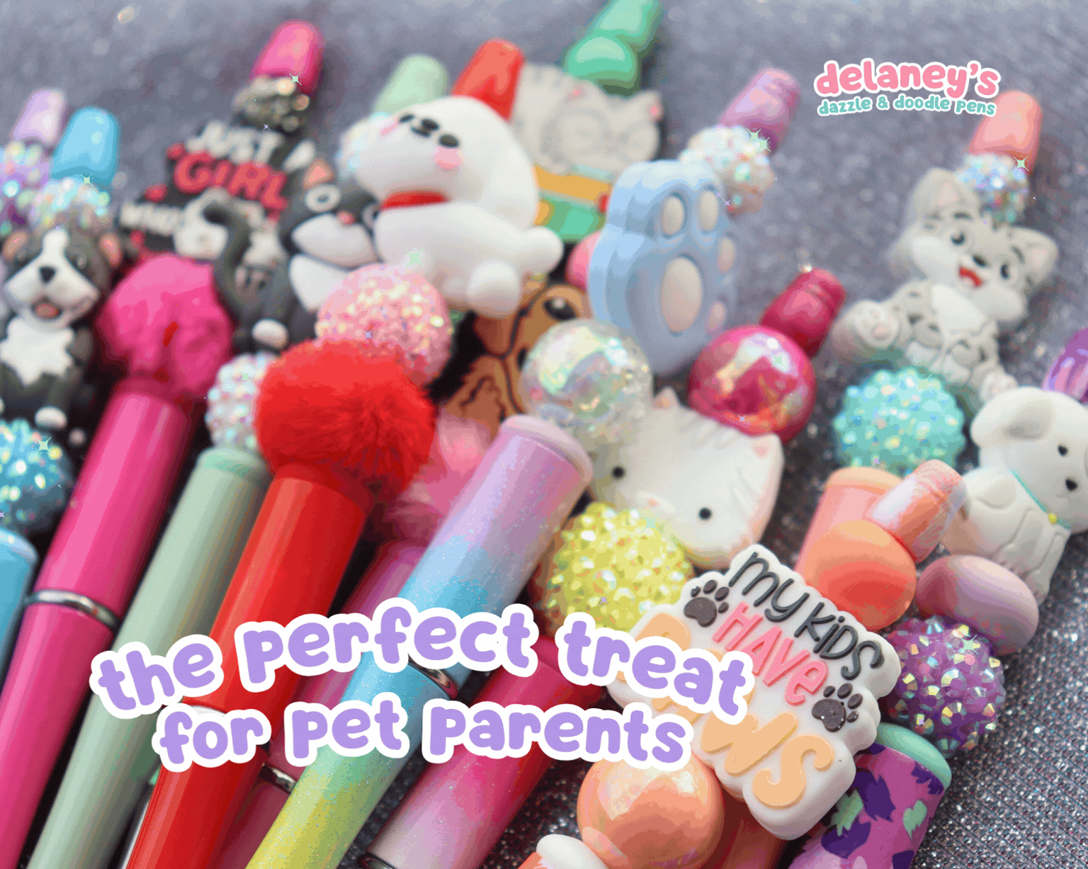 Design-Your-Own Beaded Pens & Keychains (Sold Individually)