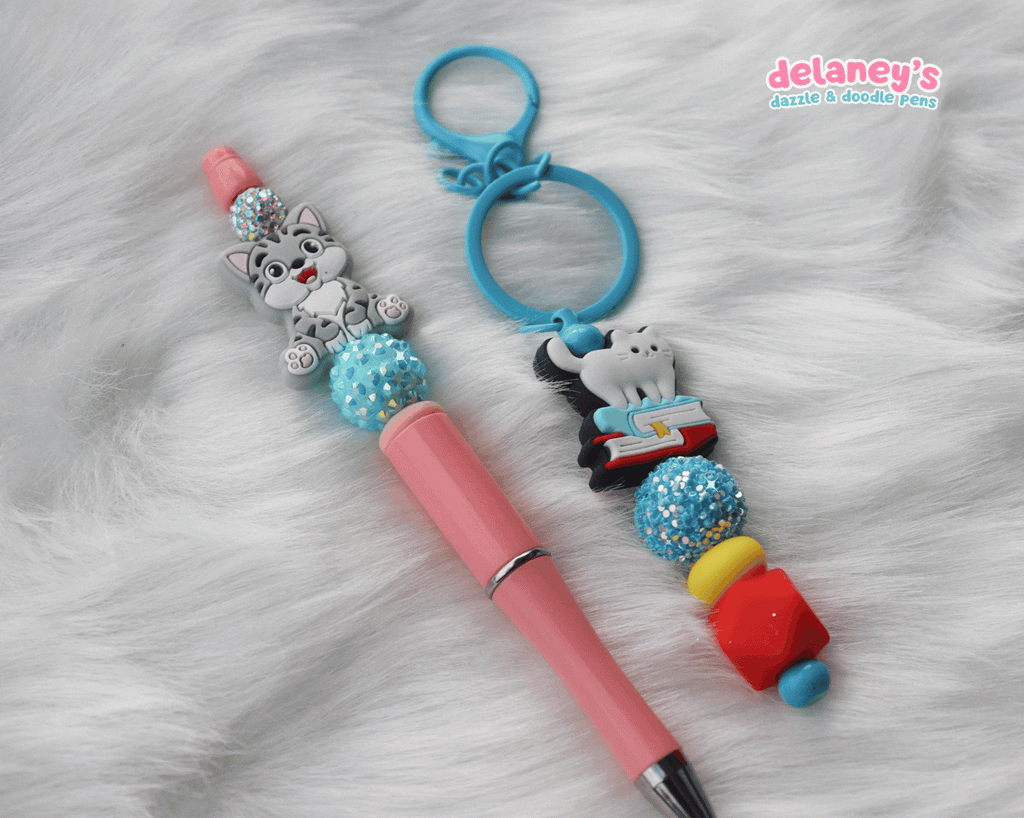 Design-Your-Own Beaded Pens & Keychains (Sold Individually)